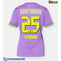 Fotballdrakt Dame Borussia Dortmund Joey Veerman #25 Tredjedrakt 2026-27 Kortermet